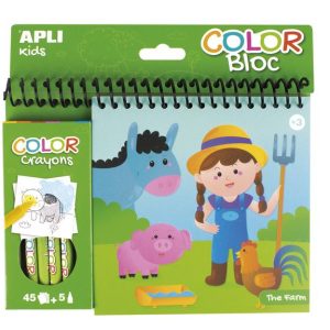 Bloc de coloriage – La Ferme