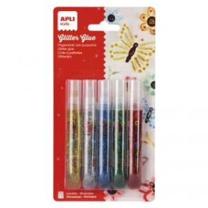 Colle à Paillettes – 5 couleurs métallisées