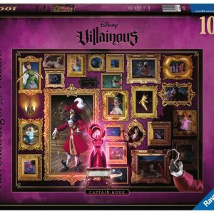Puzzle Villainous 1000 Pièces – CAPITAINE CROCHET