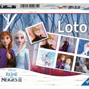 Jeu de Loto Reine des Neiges II