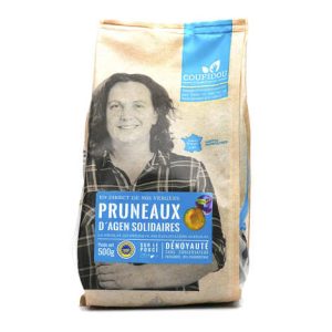 Pruneaux d&rsquo;agen solidaires, 500gr, Dénoyauté, Coufidou