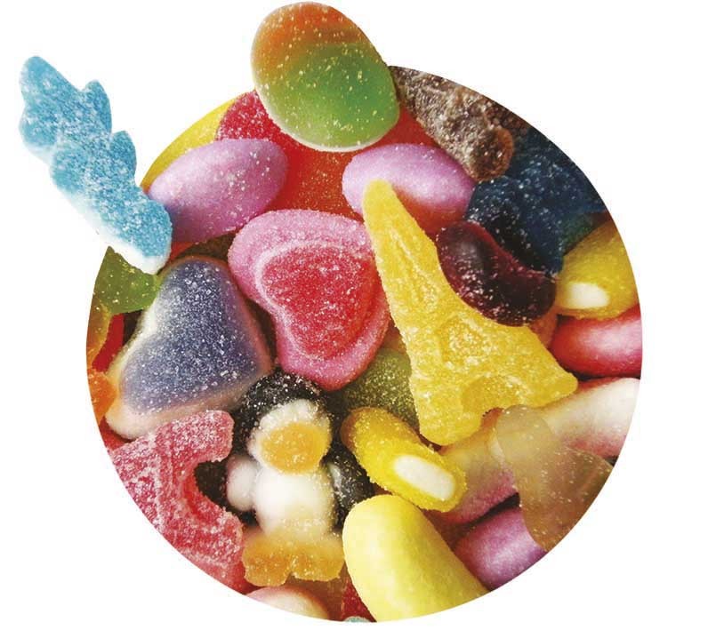 Assortiment de confiserie, sachet de 500gr