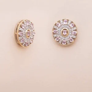 Boucles d’Oreilles Rosace
