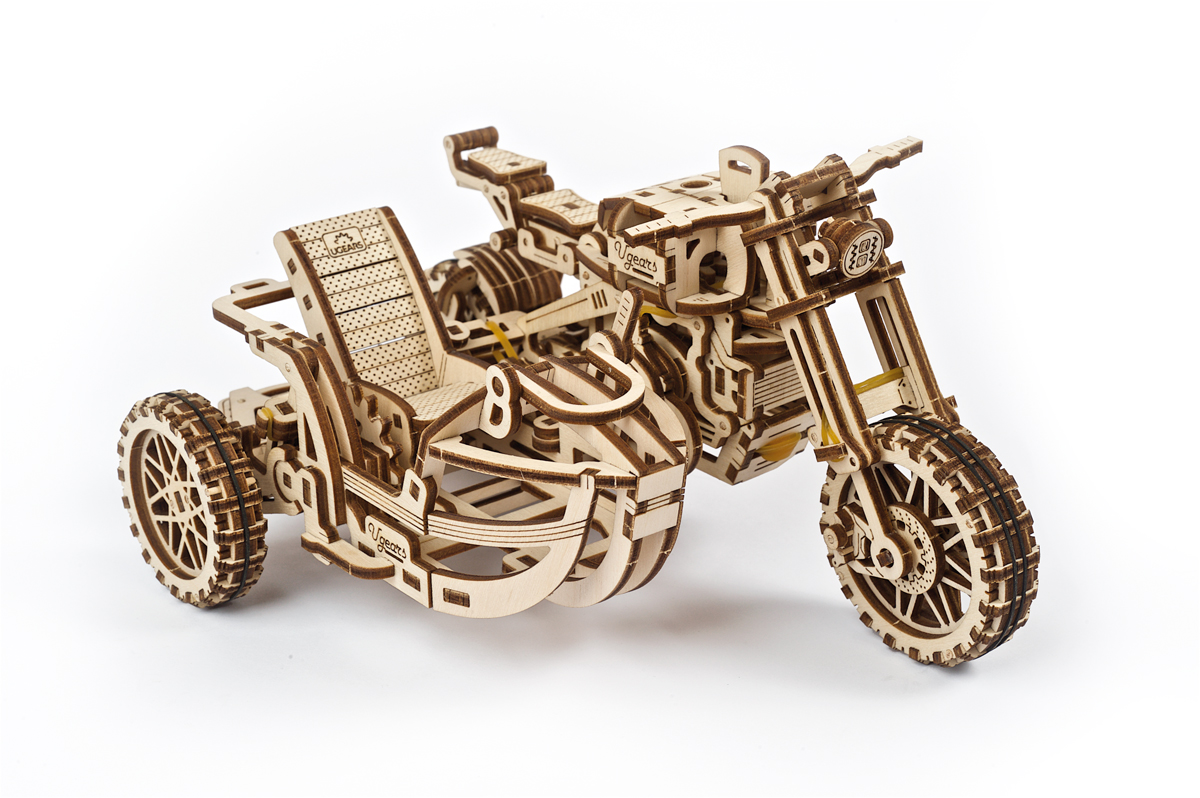 UGEARS Modèles Mécaniques – Moto Scrambler UGR-10 – Image 2