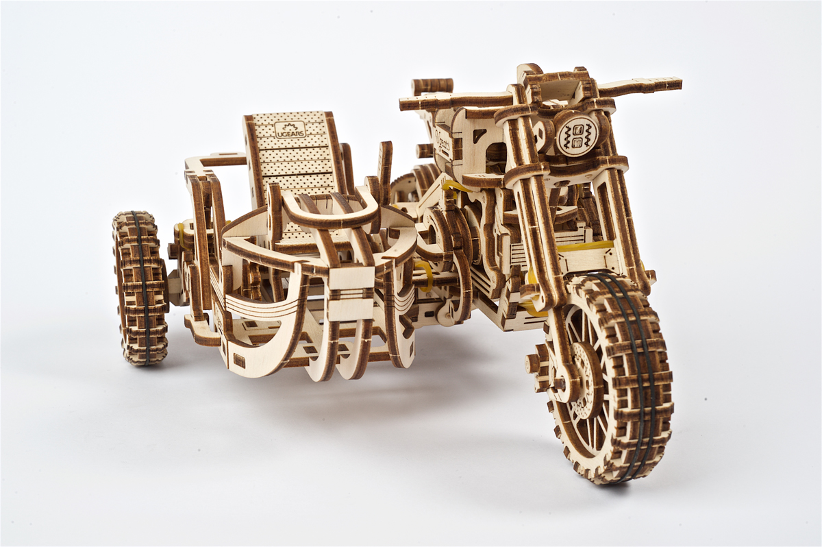 UGEARS Modèles Mécaniques – Moto Scrambler UGR-10 – Image 4