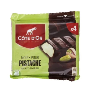 COTE D’OR Noir / Pistache 4X47g