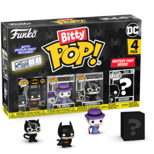 BATMAN 85TH – Bitty Pop 4 Pack 2.5cm – Batman