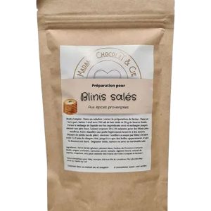 Blinis salés aux épices provençales