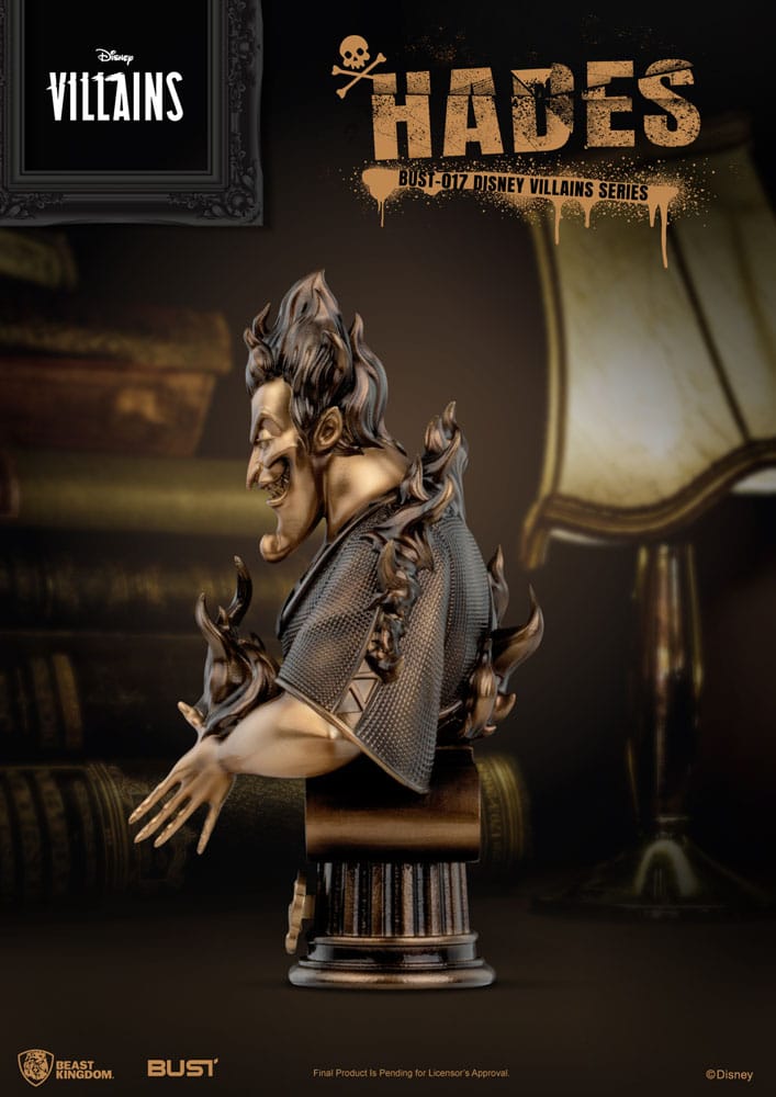 DISNEY – Hades – Buste Villains Series PVC – Image 4