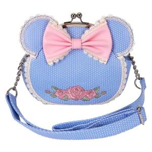 DISNEY – Minnie Floral and Lace Kisslock – Sac bandoulière Loungefly