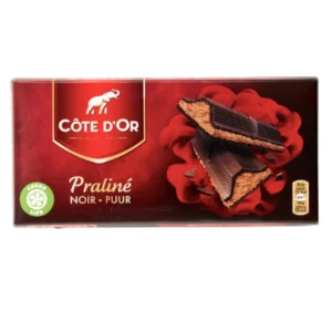 COTE D’OR Choc. Noir praliné 200g