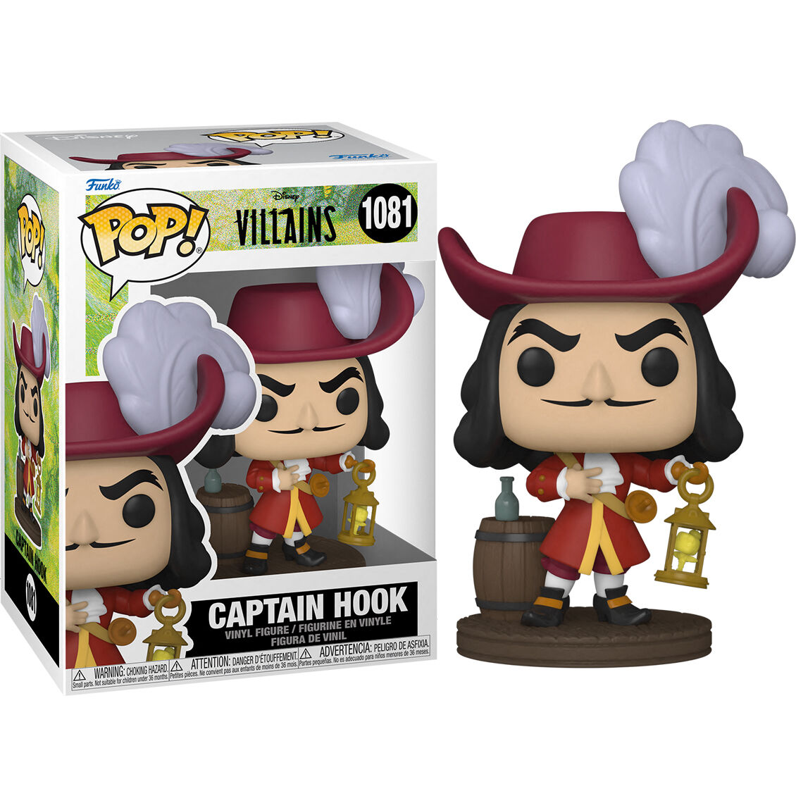 Figurine POP Villains Disney Capitaine Crochet – Image 2