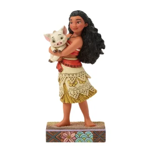 Figurine Vaiana et Pua – Disney Traditions
