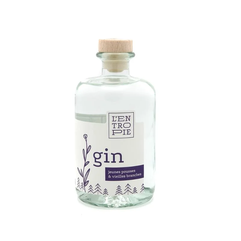Gin Jeunes pousses et vieilles branches Distillerie L’Entropie – Image 2