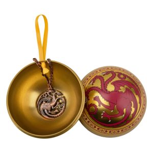 Game of Thrones – décoration sapin avec collier Targaryen
