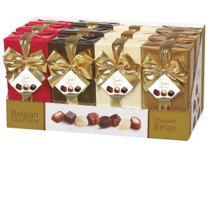 Ballotin d&rsquo;assortiment de chocolats Gold Line 250gr Hamlet