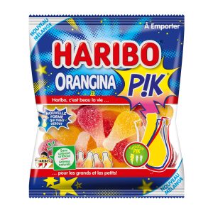 Carton de 30 sachets Orangina Pik 120gr Haribo