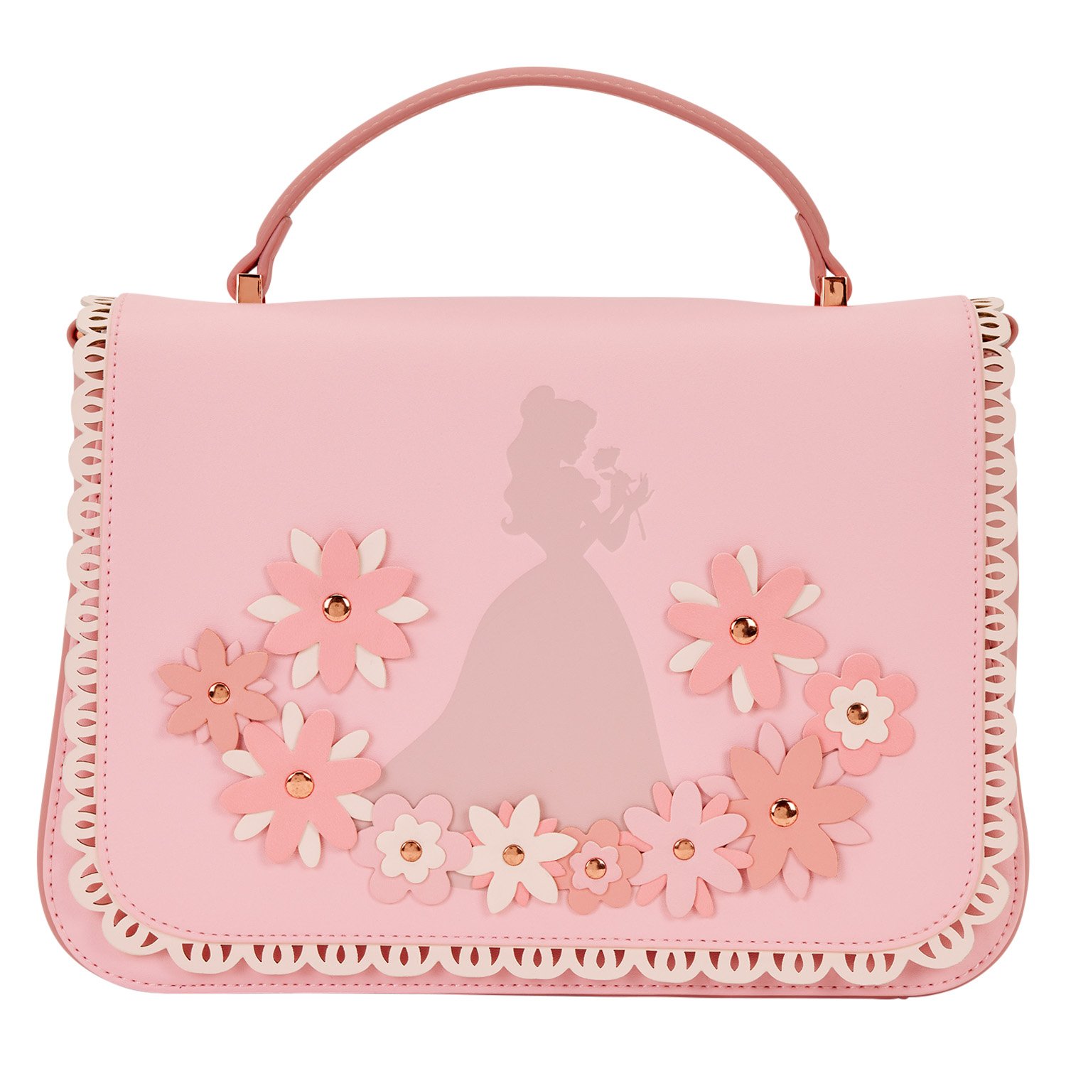Loungefly Disney – Floral Pink Princess Silhouettes – Sac à bandoulière – Image 2