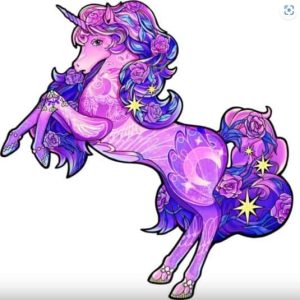 RAINBOW WOODEN PUZZLE – LICORNE