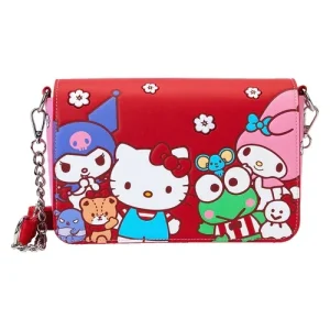 SANRIO – Hello Kitty & Amis Color Block – Sac bandoulière Loungefly