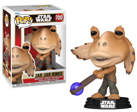 STAR WARS 1 – POP Star Wars N° 700 – Jar Jar Binks avec Boule Booma