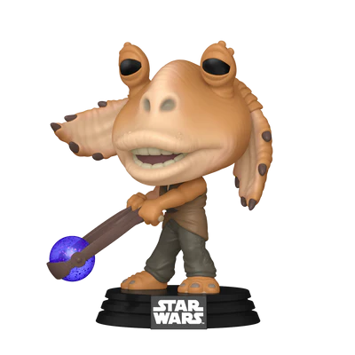 STAR WARS 1 – POP Star Wars N° 700 – Jar Jar Binks avec Boule Booma – Image 4