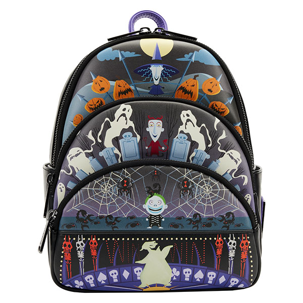 Sac à dos Loungefly Lock Shock Barrel Oogie Boogie – Image 2