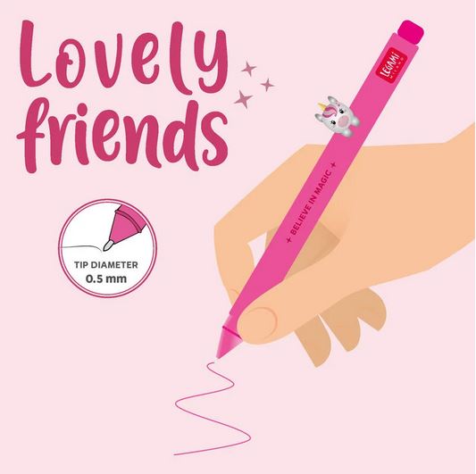STYLO ENCRE GEL LEGAMI – LOVELY FRIENDS – LICORNE – Image 4