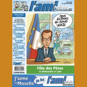 L’Ami hebdo Moselle daté du 21 juin 2020