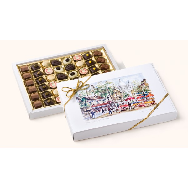 Boite Provence assortiment de chocolat 500gr Guyau