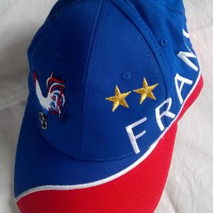 Casquette France Coq 2 Étoiles