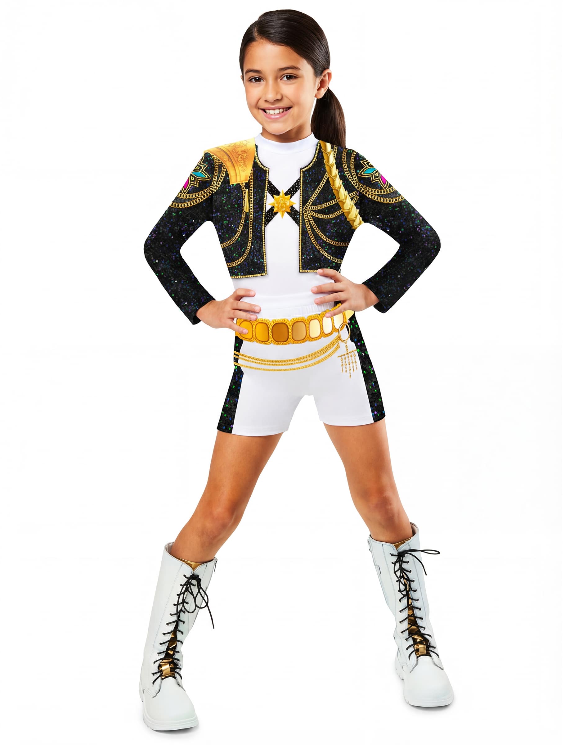 Déguisement Classique Fille RUMI Golden Kpop Demon Hunter 9-10 Ans – Image 2