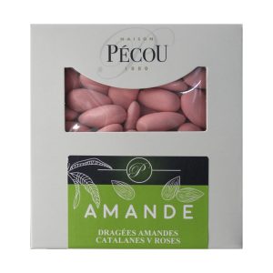 Dragées amandes Catalanes roses 1kg Pécou
