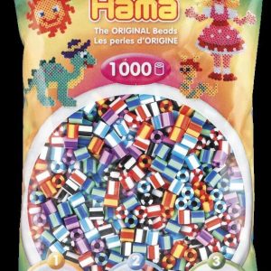 Sachet 1000 Perles à Repasser Bicolores HAMA