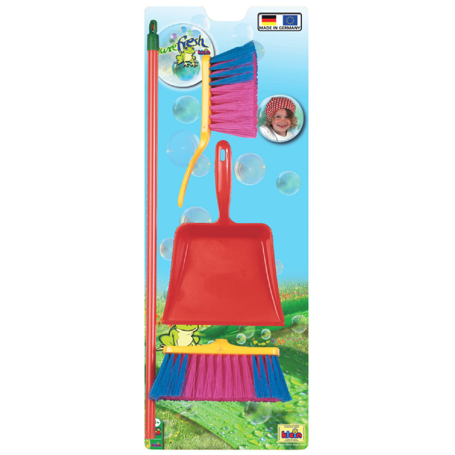 Kit de ménage enfant Balai, balayette, pelle – Image 2