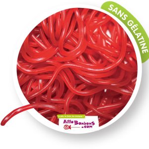 Lassos fraise, sachet de 50, HITSCHLER