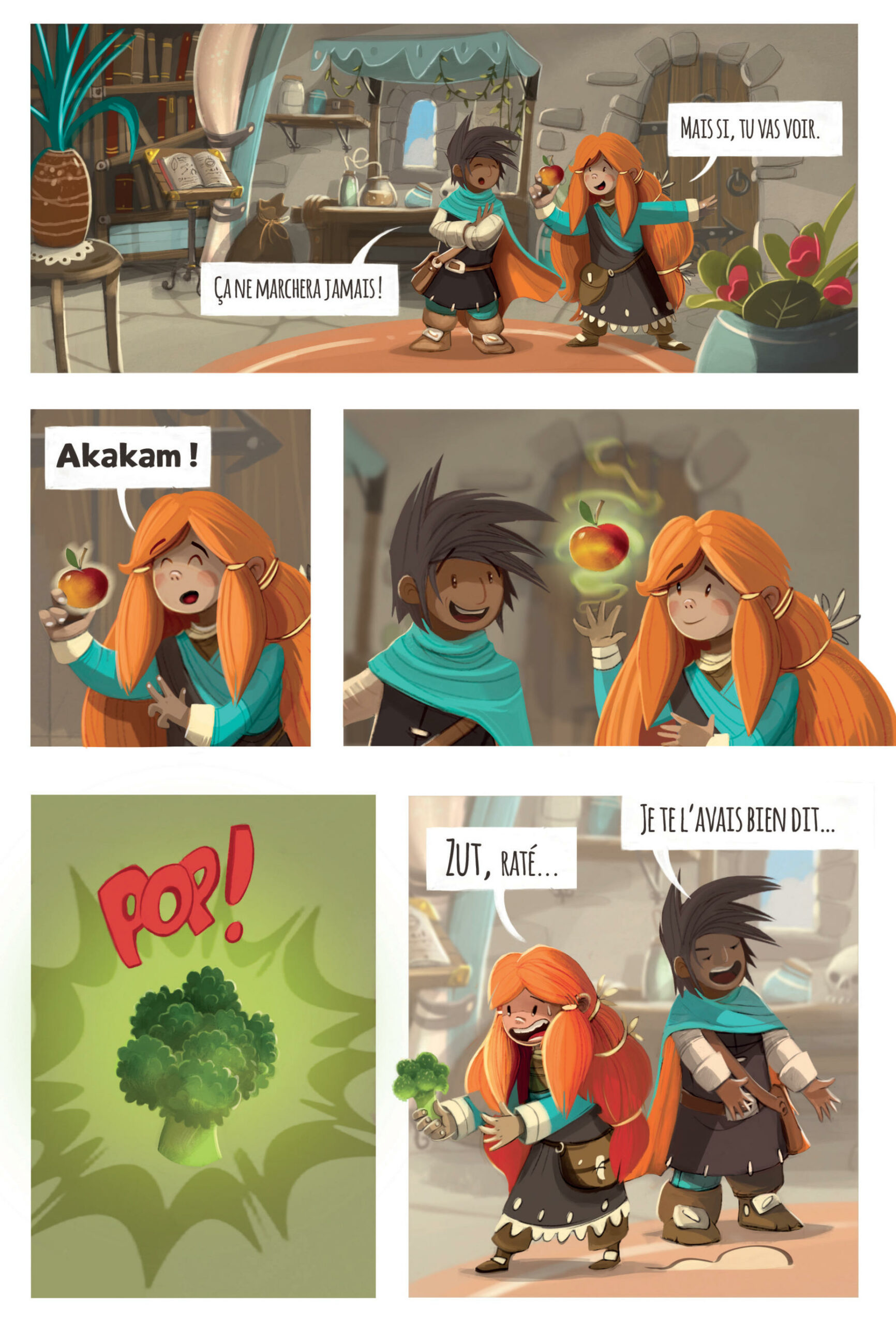 LES PETITS ALCHIMISTES La BD dont tu es le petit héros ! Potion d’indivisibité – Image 3
