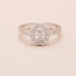 Bague Flora Diamants Ovale